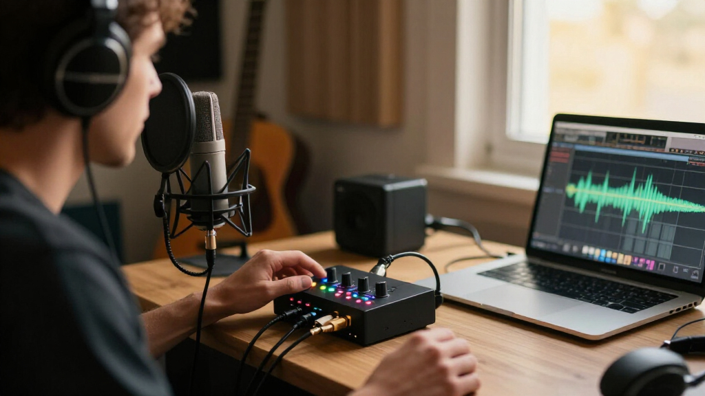 USB audio interfaces for home studios