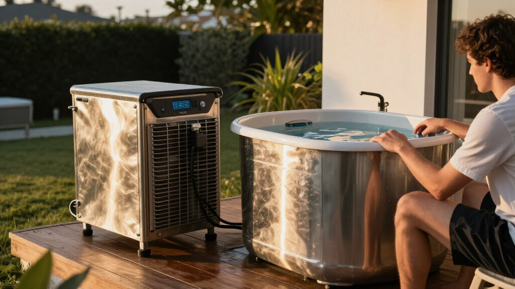 recirculating water chiller for cold plunge under 5000