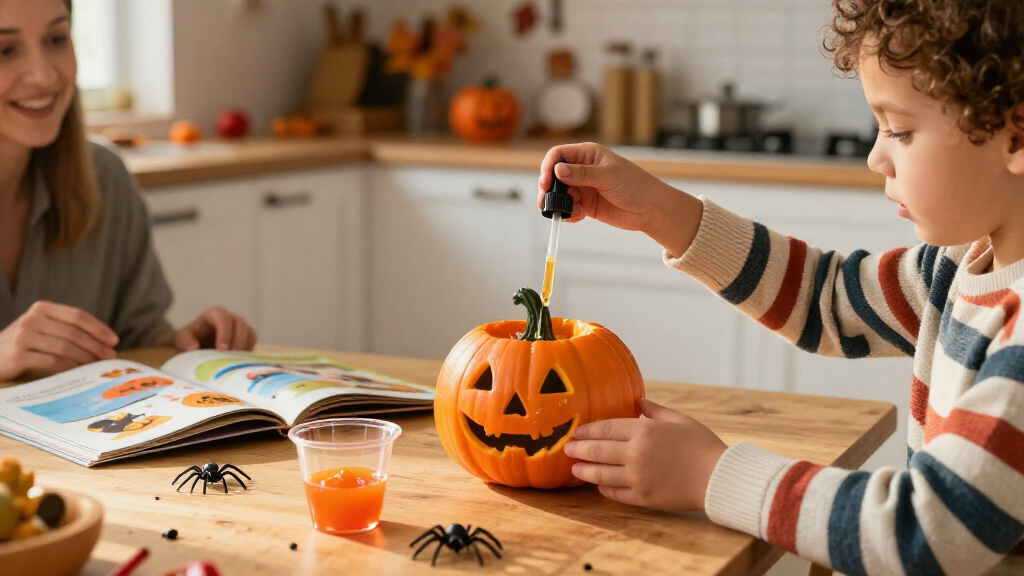 Halloween science activity books
