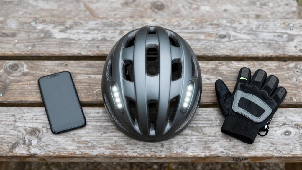 bike helmets with lights
