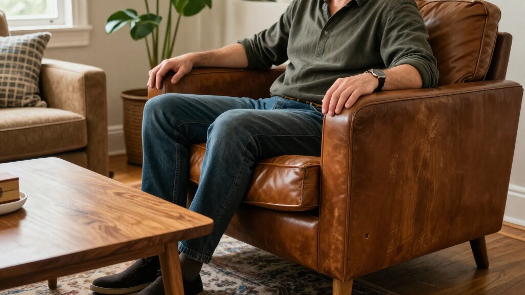 best walnut leather furniture
