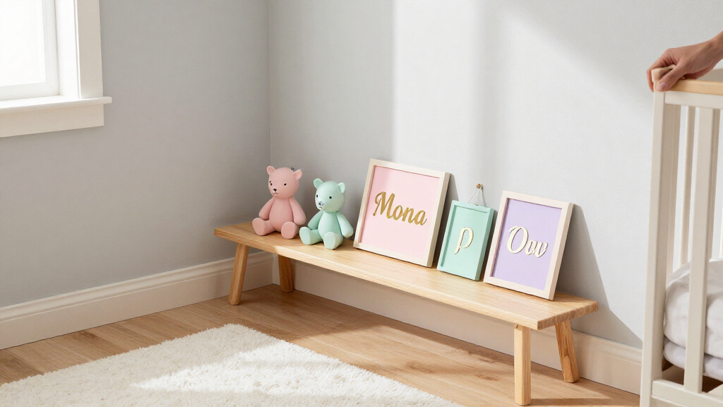 best pastel nursery name signs