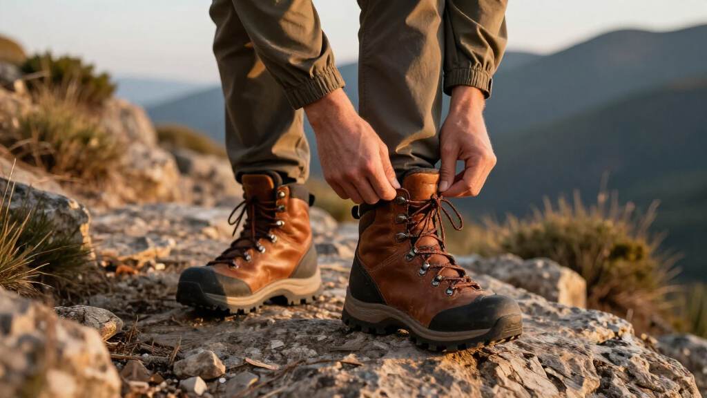 premium hiking boots for rugged trails