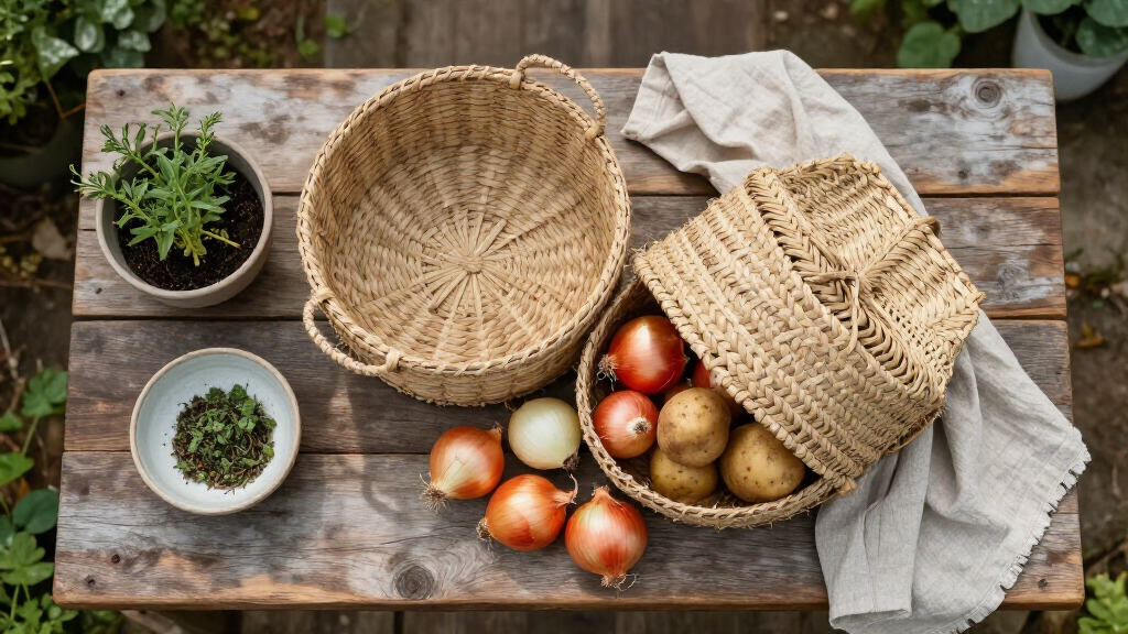 best storage bins for onions and potatoes