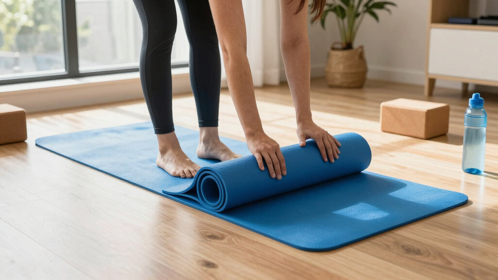 compact foldable exercise mats