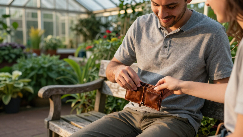 luxury mens leather wallets