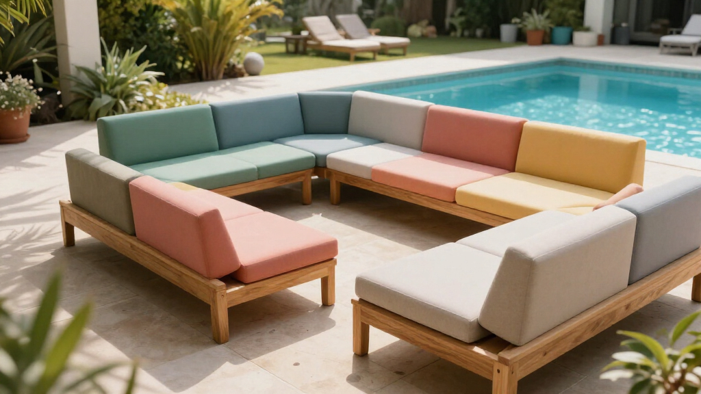 outdoor modular seating sets