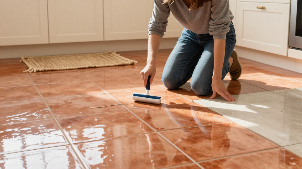 sealer for tile floors and shine
