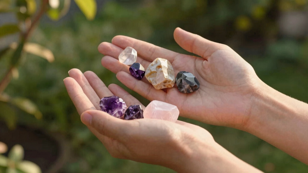 crystal healing jewelry sets