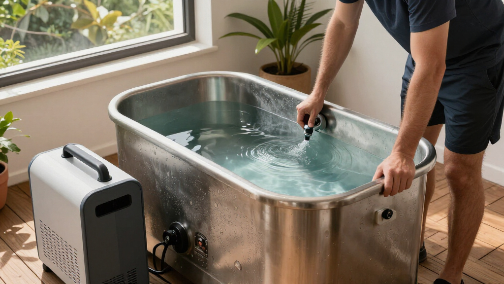 best cold plunge tub with chiller