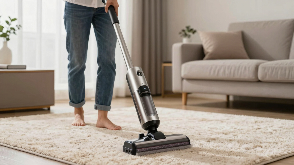ultrasonic rug cleaning device
