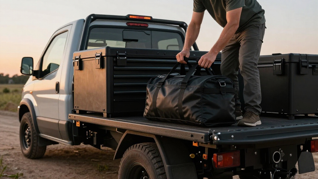 low profile crossover truck tool boxes for weekend getaways
