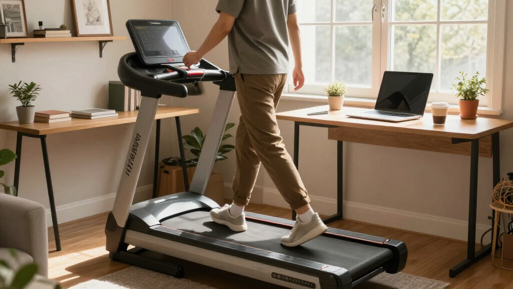 best home office desk treadmill compact