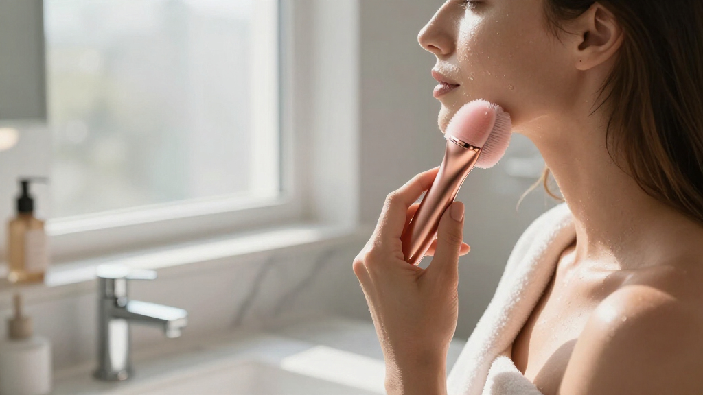 luxury facial cleansing brushes