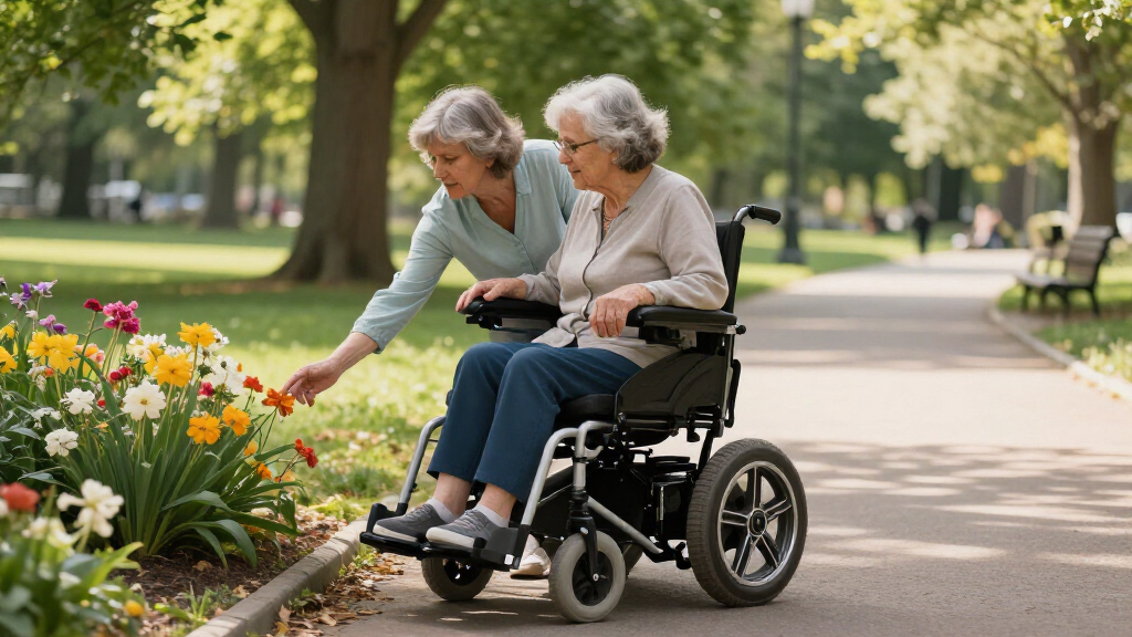 folding power wheelchairs for seniors