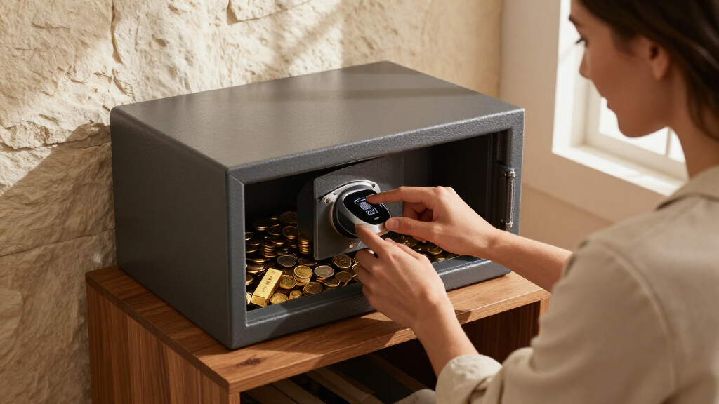 biometric safe for precious metals collections