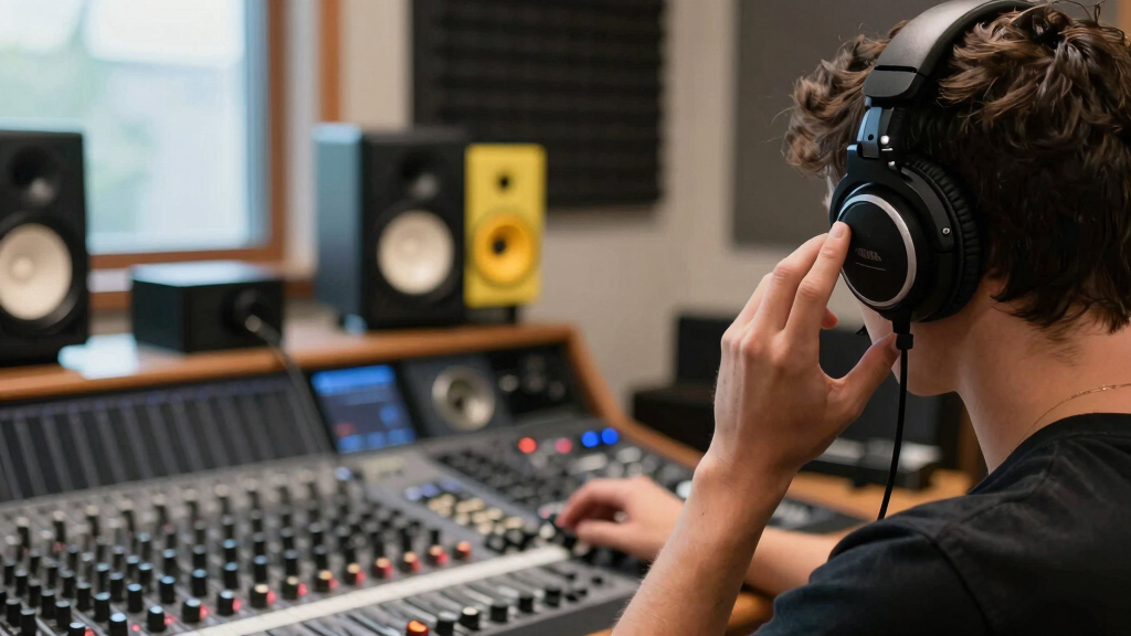 high-quality studio headphones