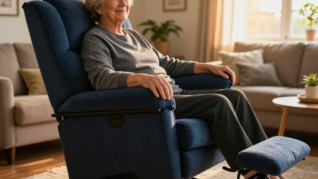 best lift chairs with extended footrest for seniors