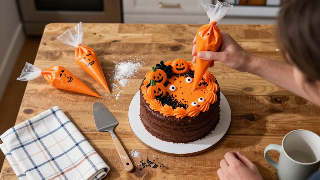 Halloween cake decorating supplies