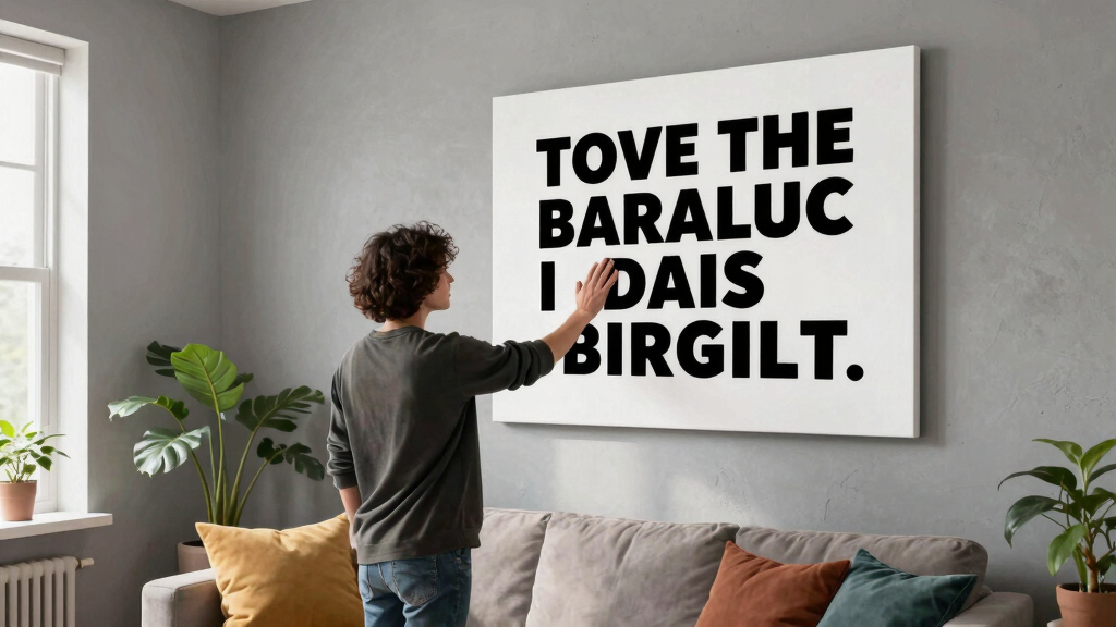 motivational quote wall art