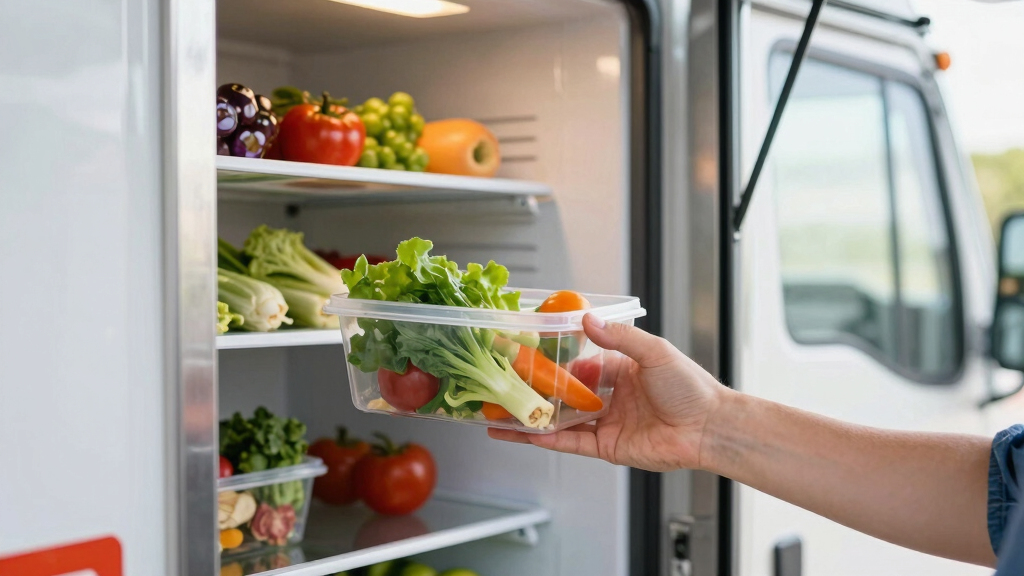best reach in refrigerators for food trucks