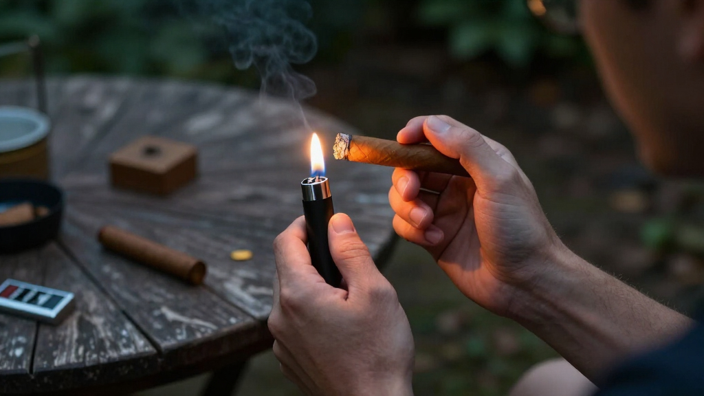 cigar lighters windproof torch on amazon