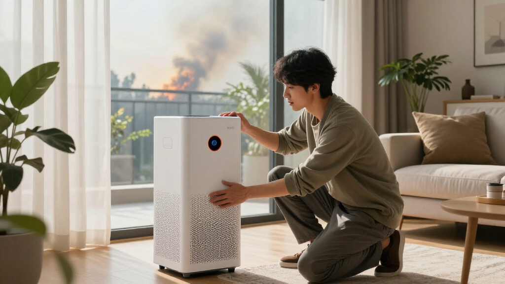 hepa air purifier for wildfire smoke