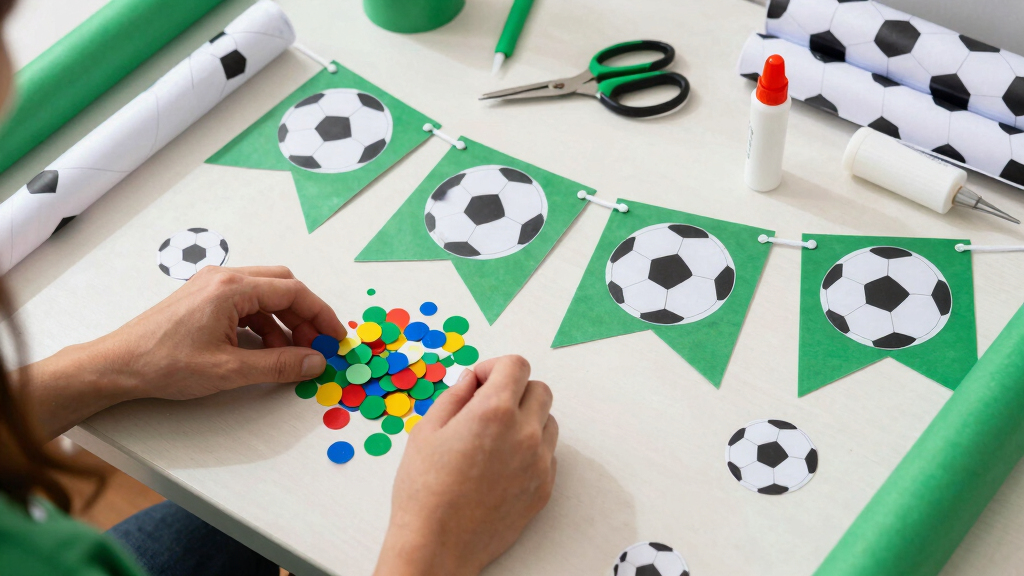 soccer-themed party supplies