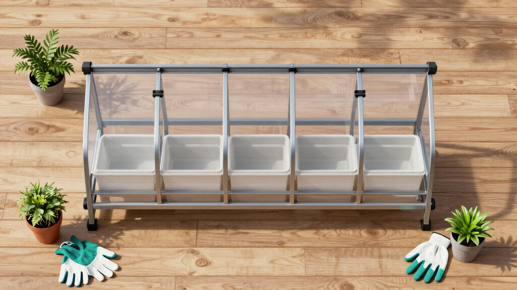 best rolling greenhouse bench system