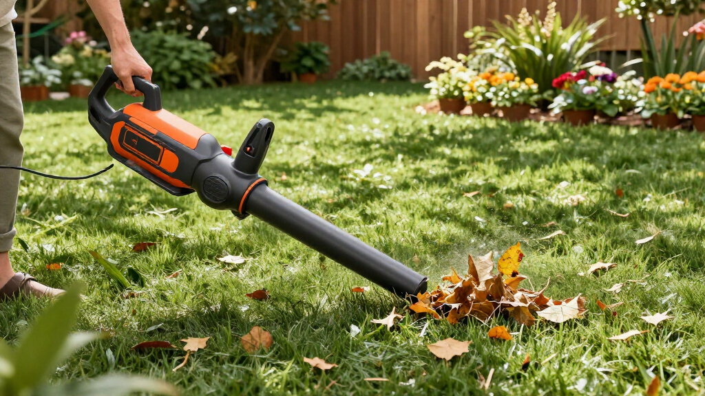 electric leaf blowers