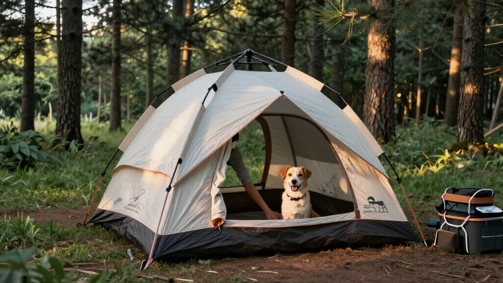 best family camping tent for dogs