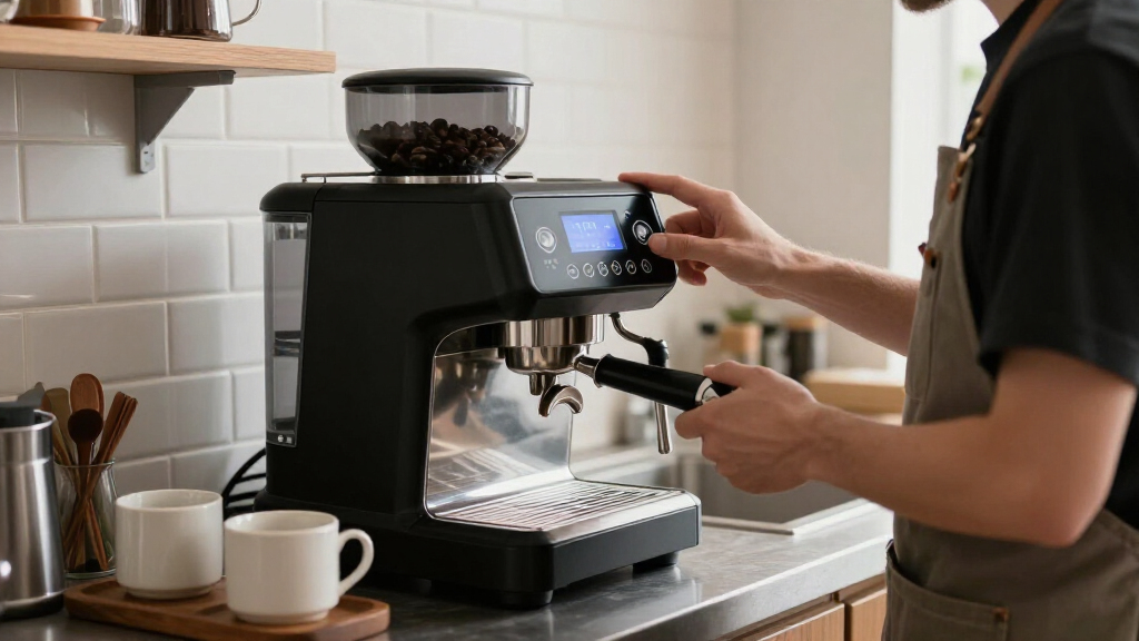best espresso machine with built in grinder with PID temperature control