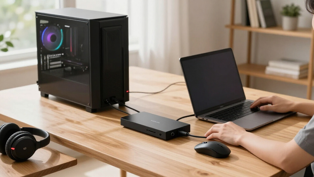 best kvm switches for gaming pc and work laptop
