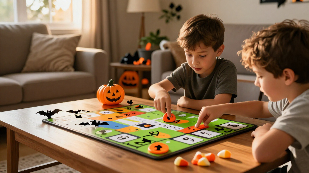 halloween educational board games