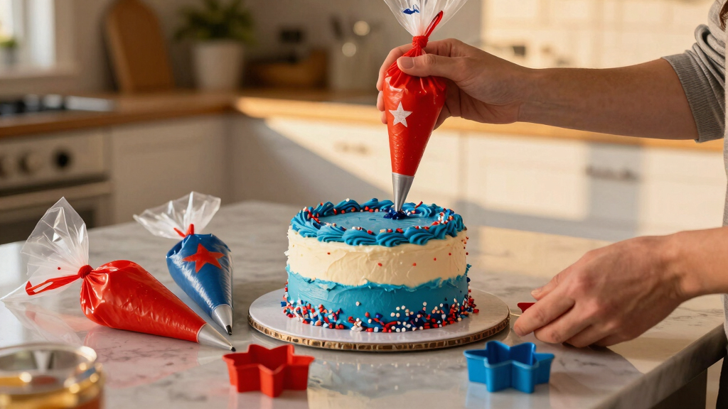 patriotic cake decorating supplies