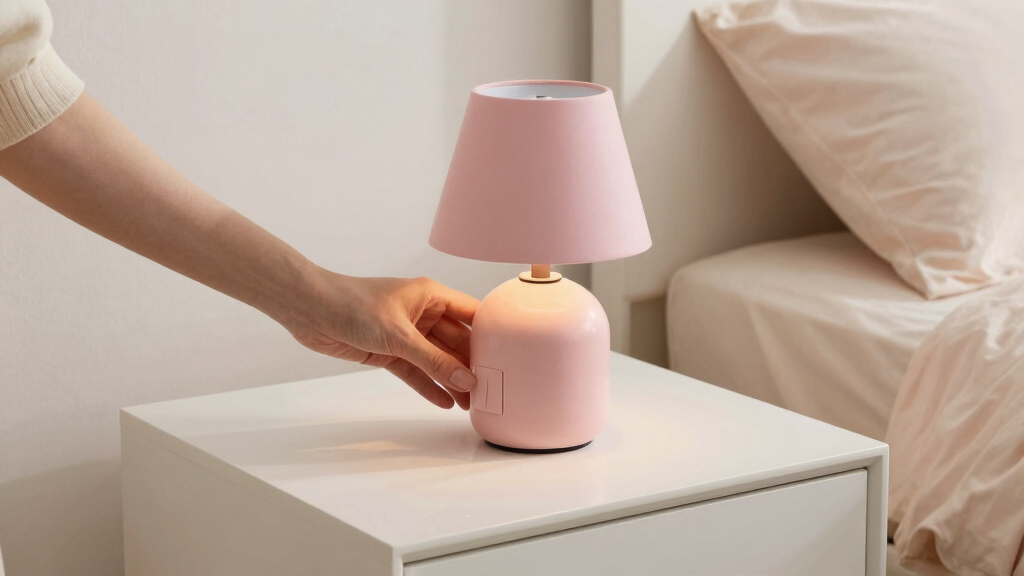 best pink table lamps