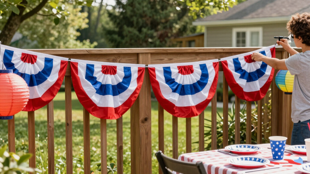 patriotic outdoor party supplies