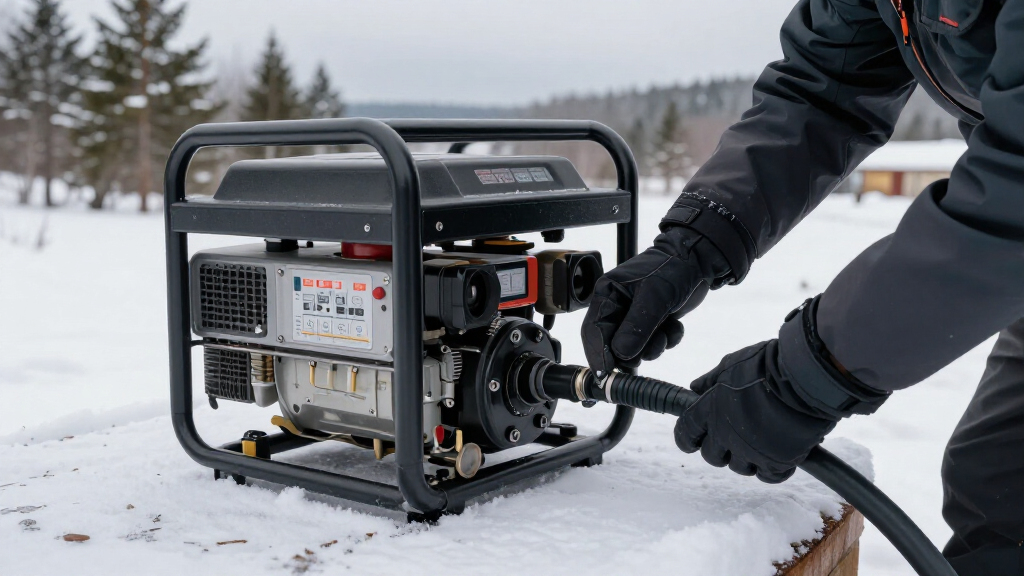 dual fuel inverter generator winter use