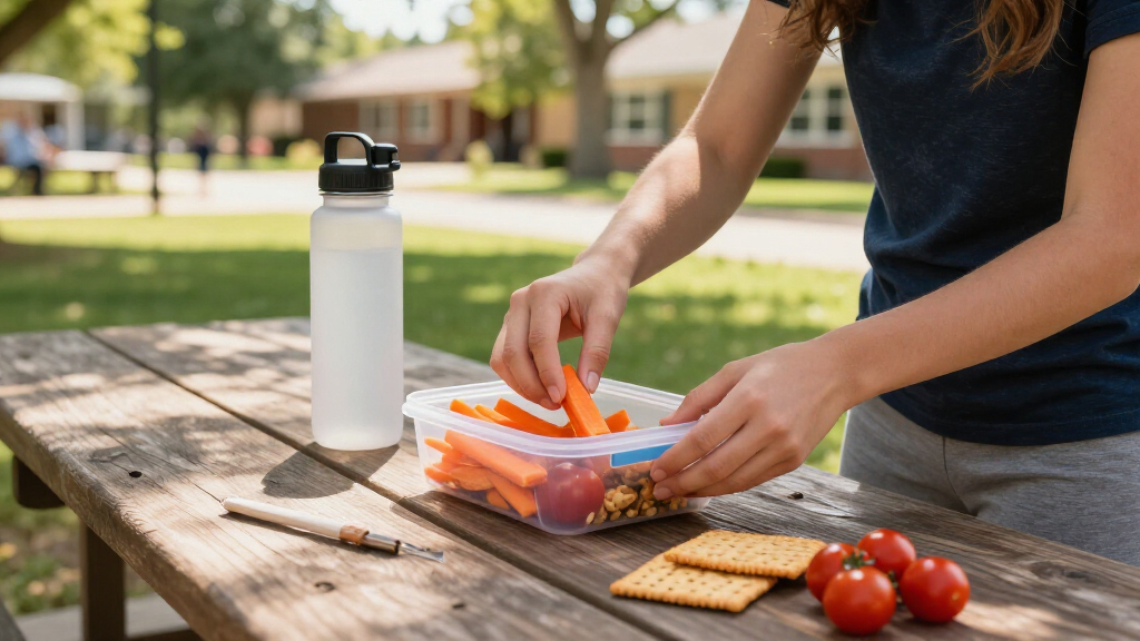 healthy snack containers for students