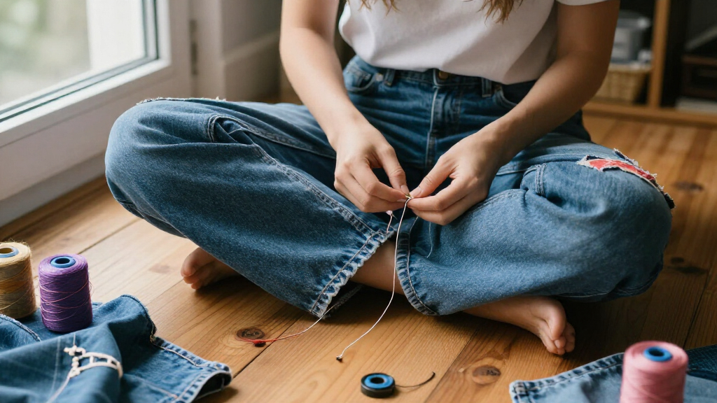 best baggy wide-leg jeans