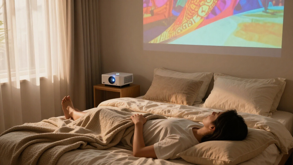 best projector for bedroom relaxation premium