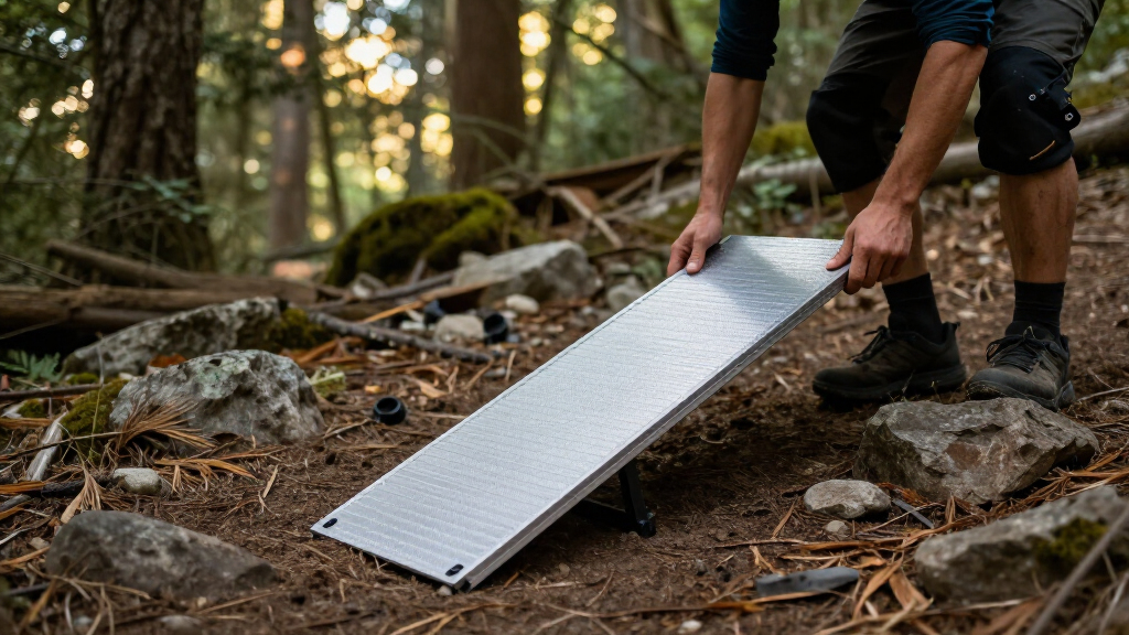 folding ramps aluminum