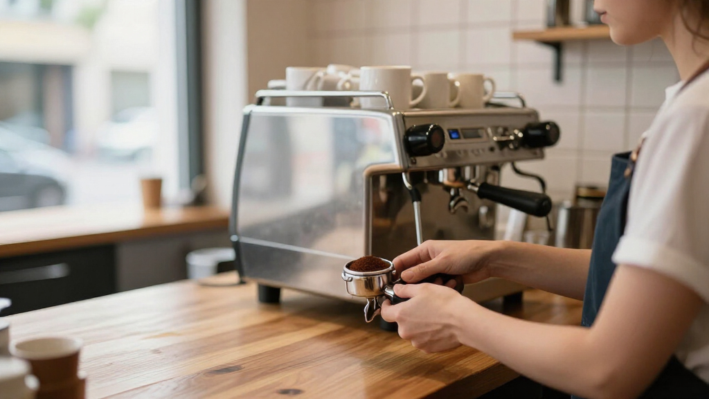 espresso machine for barista