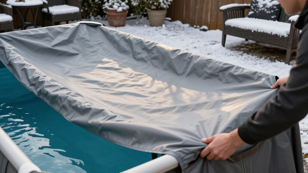 best solid winter pool cover
