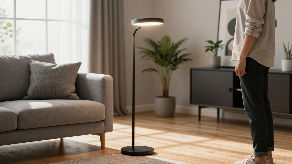 modern LED floor lamps