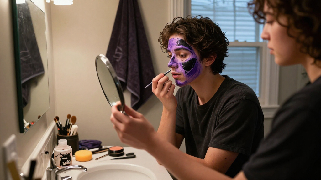 Halloween costume makeup kits