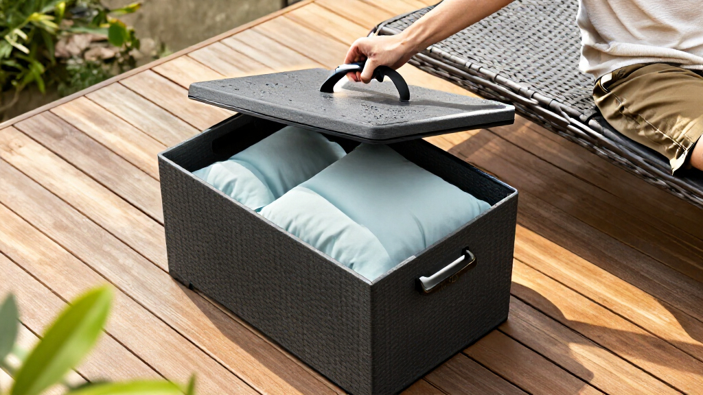 best weather-resistant deck boxes for cushions