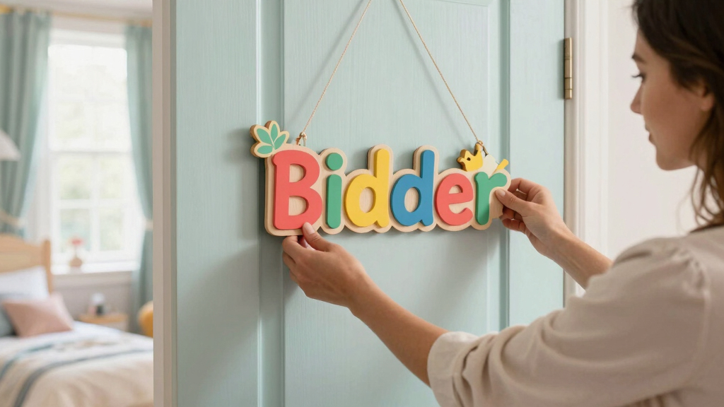 best custom name signs for kids room