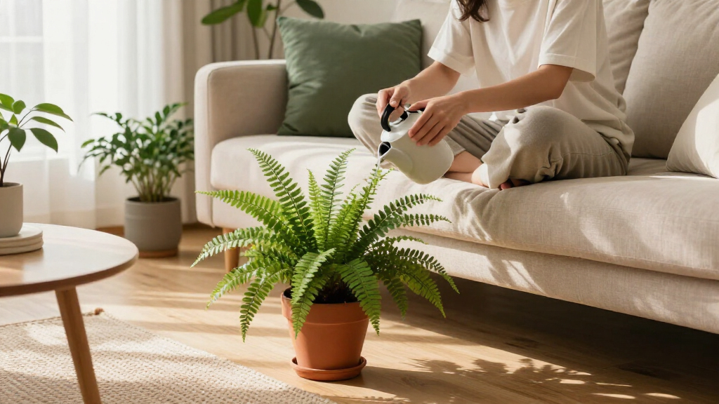 best green living room decor