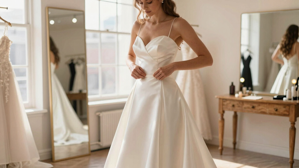 best drop-waist wedding dresses